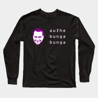 Classic Bunga Logo (Pink Lettering) Long Sleeve T-Shirt